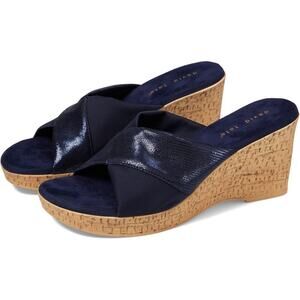 David Tate Womens Slip On Dressy Mules Size 8